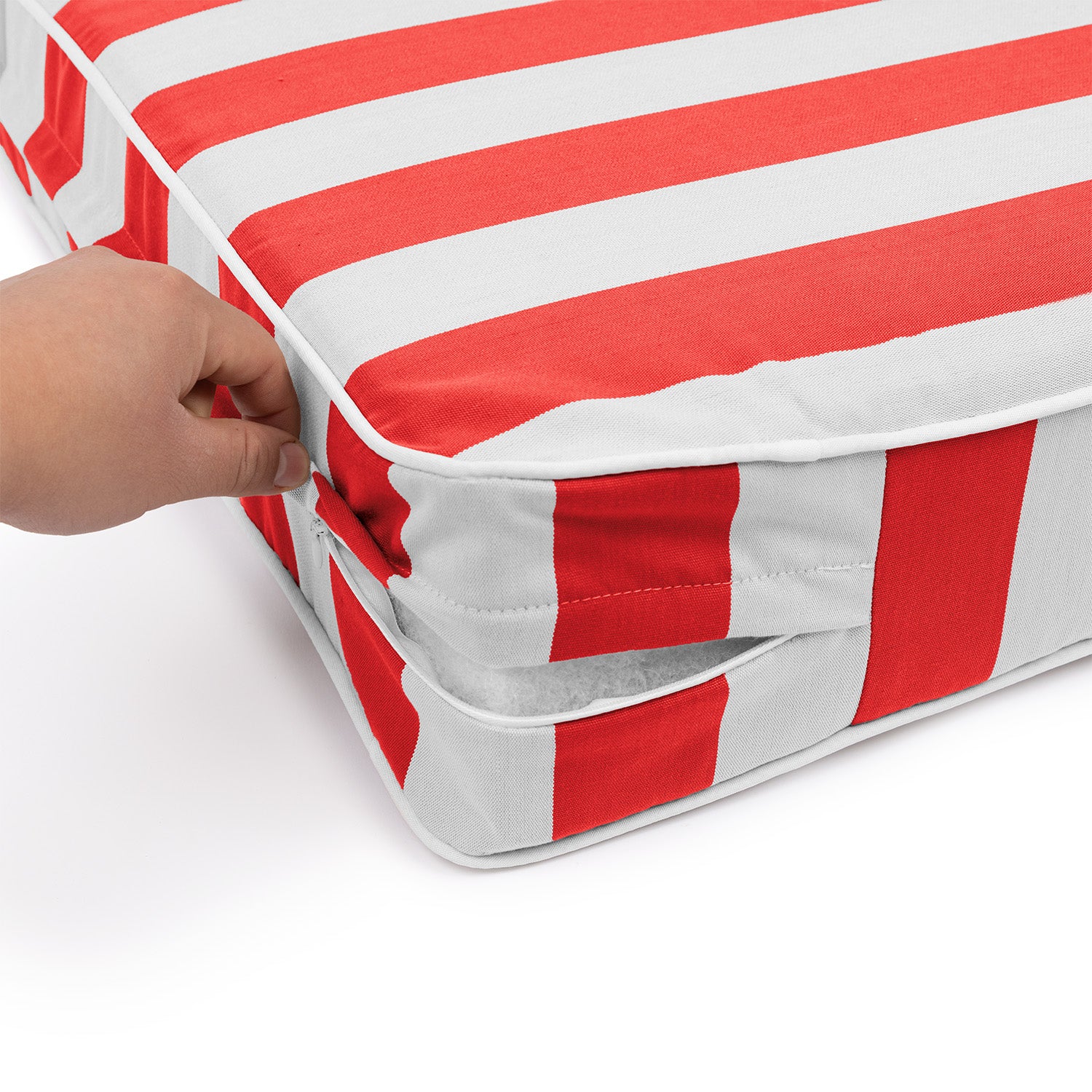 Sherry Kline Designer’s Choice Reversible Cabana Stripe Outdoor Deep Seat Cushion Set | 9 Color Options