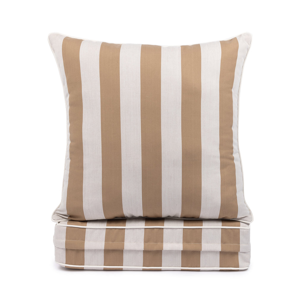 Sherry Kline Designer’s Choice Reversible Cabana Stripe Outdoor Deep Seat Cushion Set | 9 Color Options