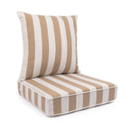 Sherry Kline Designer’s Choice Reversible Cabana Stripe Outdoor Deep Seat Cushion Set | 9 Color Options