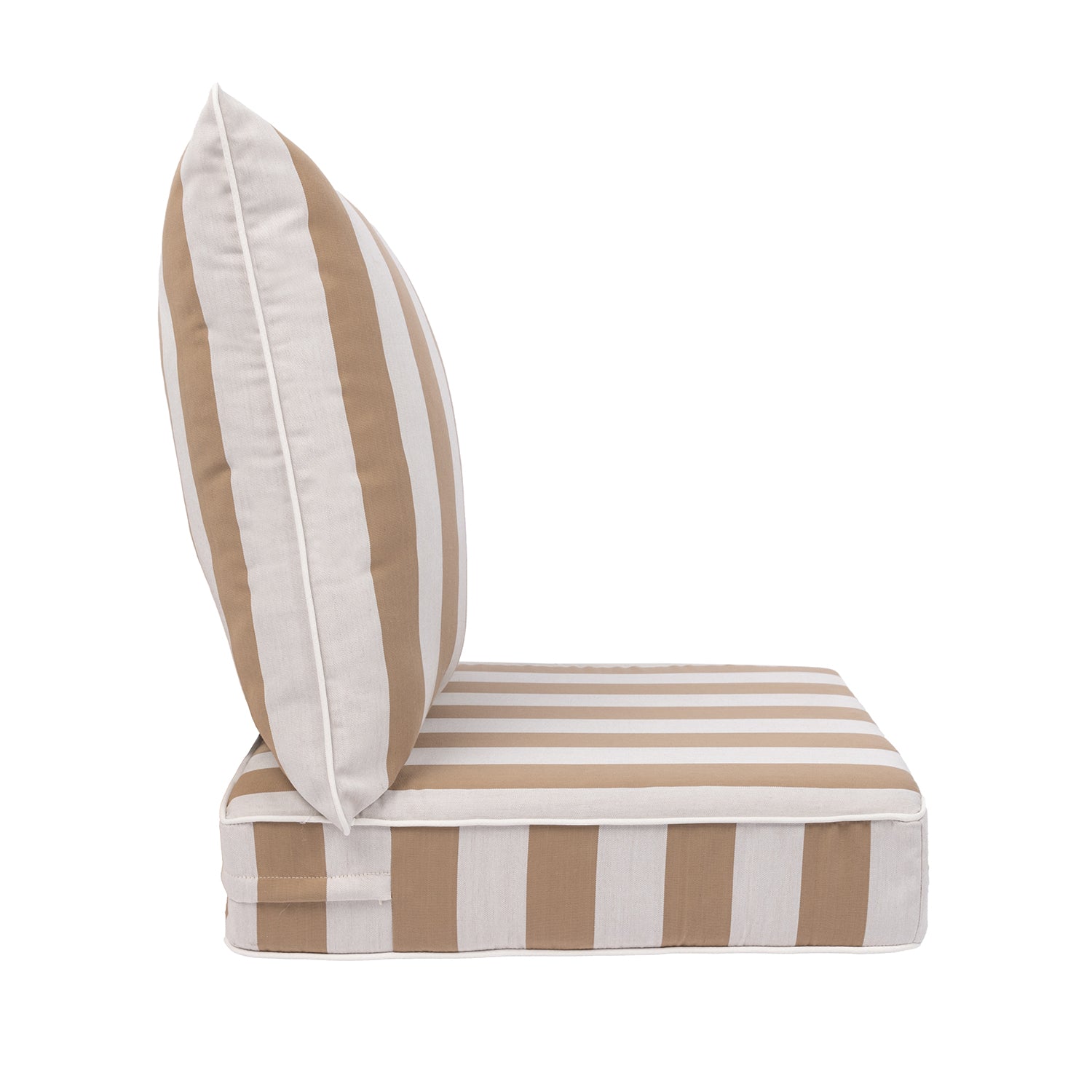 Sherry Kline Designer’s Choice Reversible Cabana Stripe Outdoor Deep Seat Cushion Set | 9 Color Options