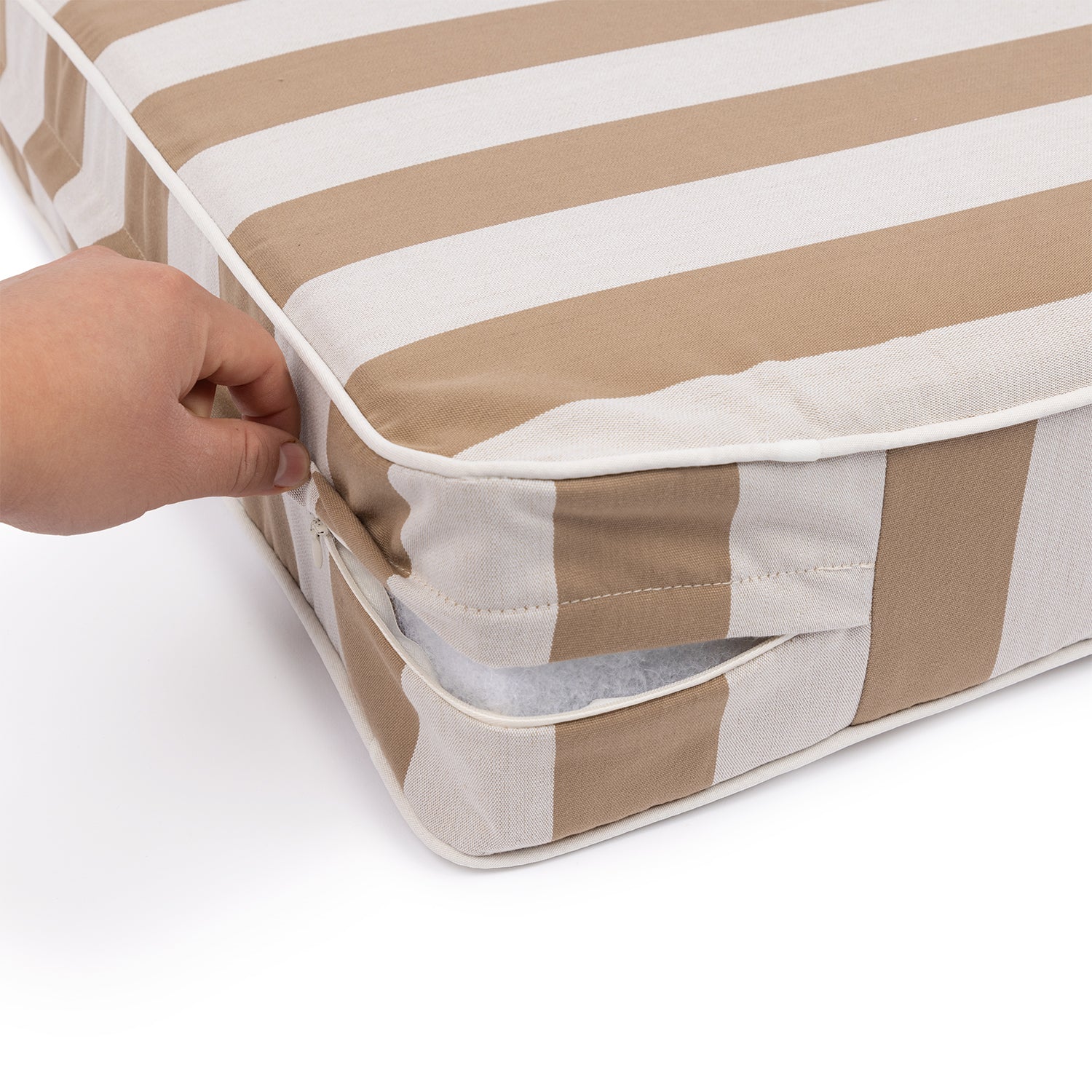 Sherry Kline Designer’s Choice Reversible Cabana Stripe Outdoor Deep Seat Cushion Set | 9 Color Options