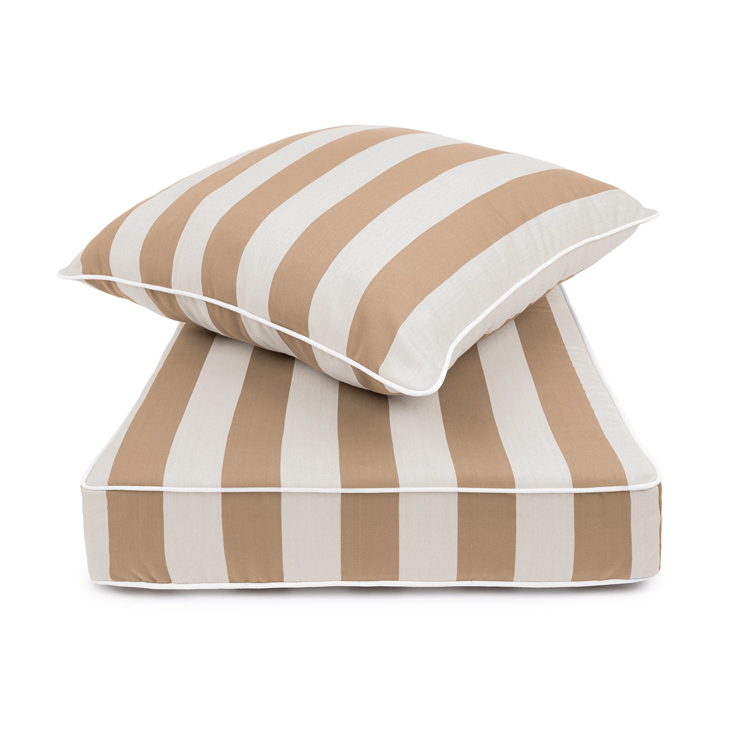 Sherry Kline Designer’s Choice Reversible Cabana Stripe Outdoor Deep Seat Cushion Set | 9 Color Options