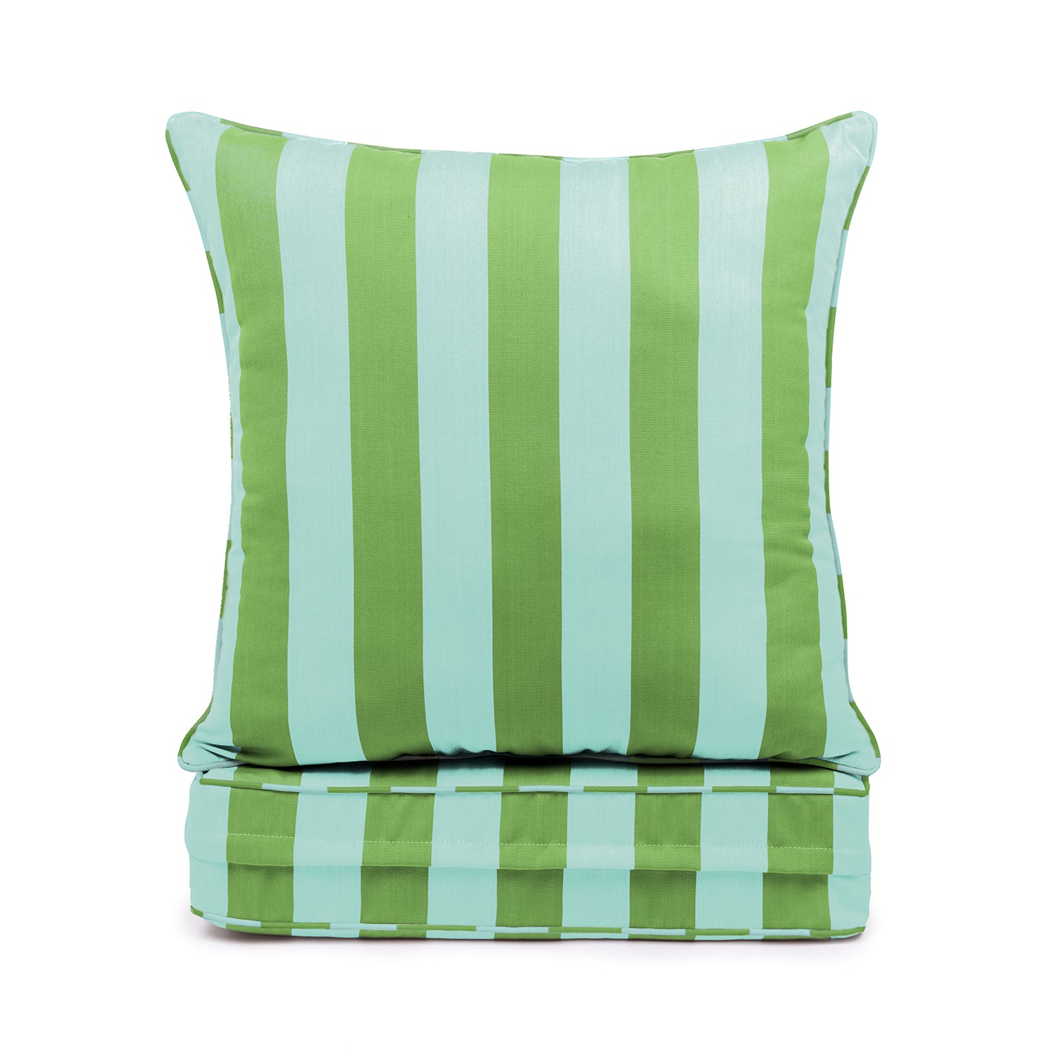 Sherry Kline Designer’s Choice Reversible Cabana Stripe Outdoor Deep Seat Cushion Set | 9 Color Options