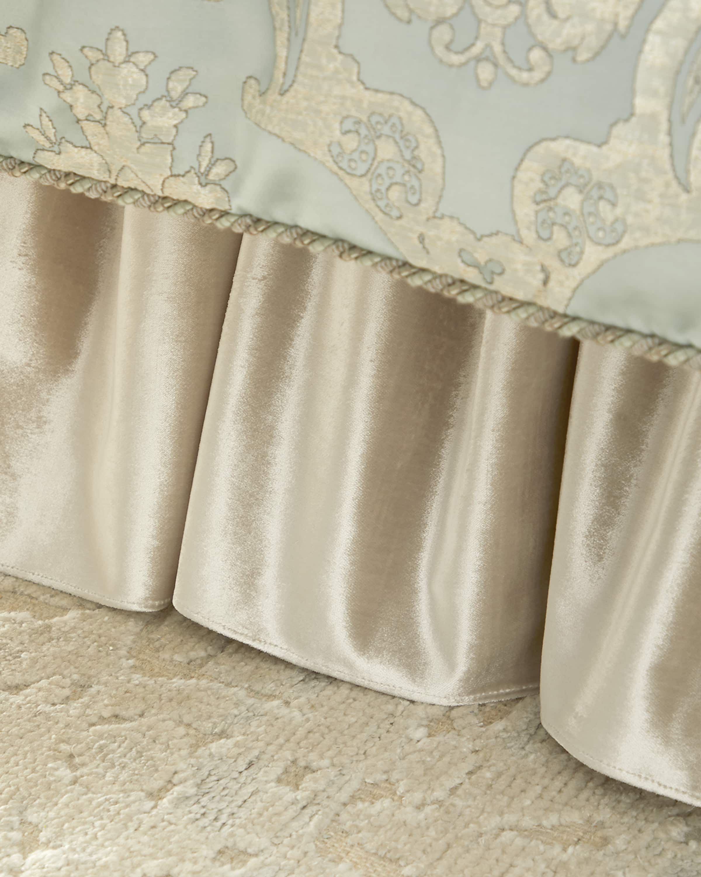 Elizabeth King Ruffled Bed Skirt