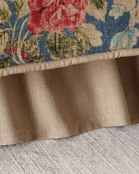 Emerson King Ruffled Bed Skirt