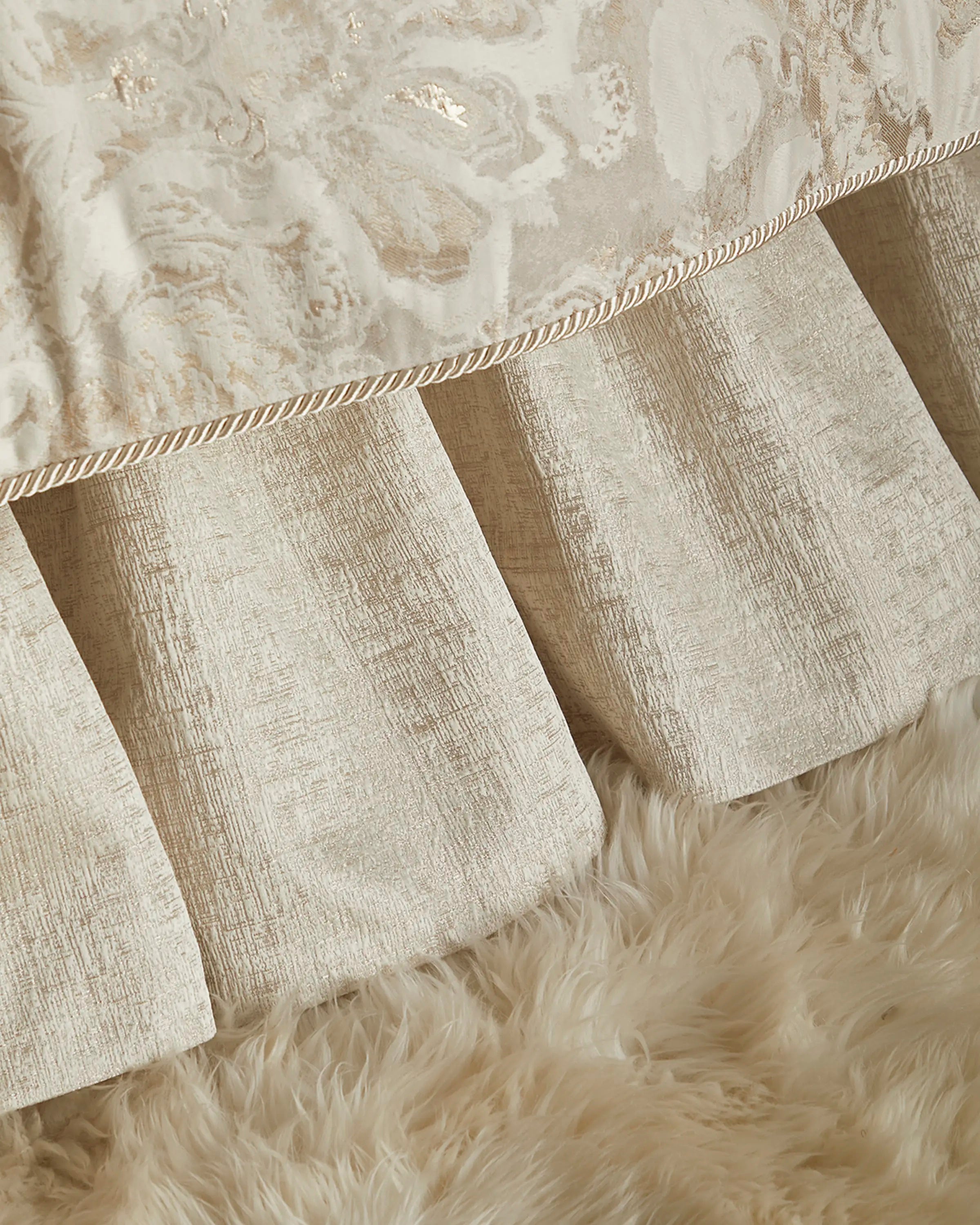 Giselle King Ruffled Bed Skirt