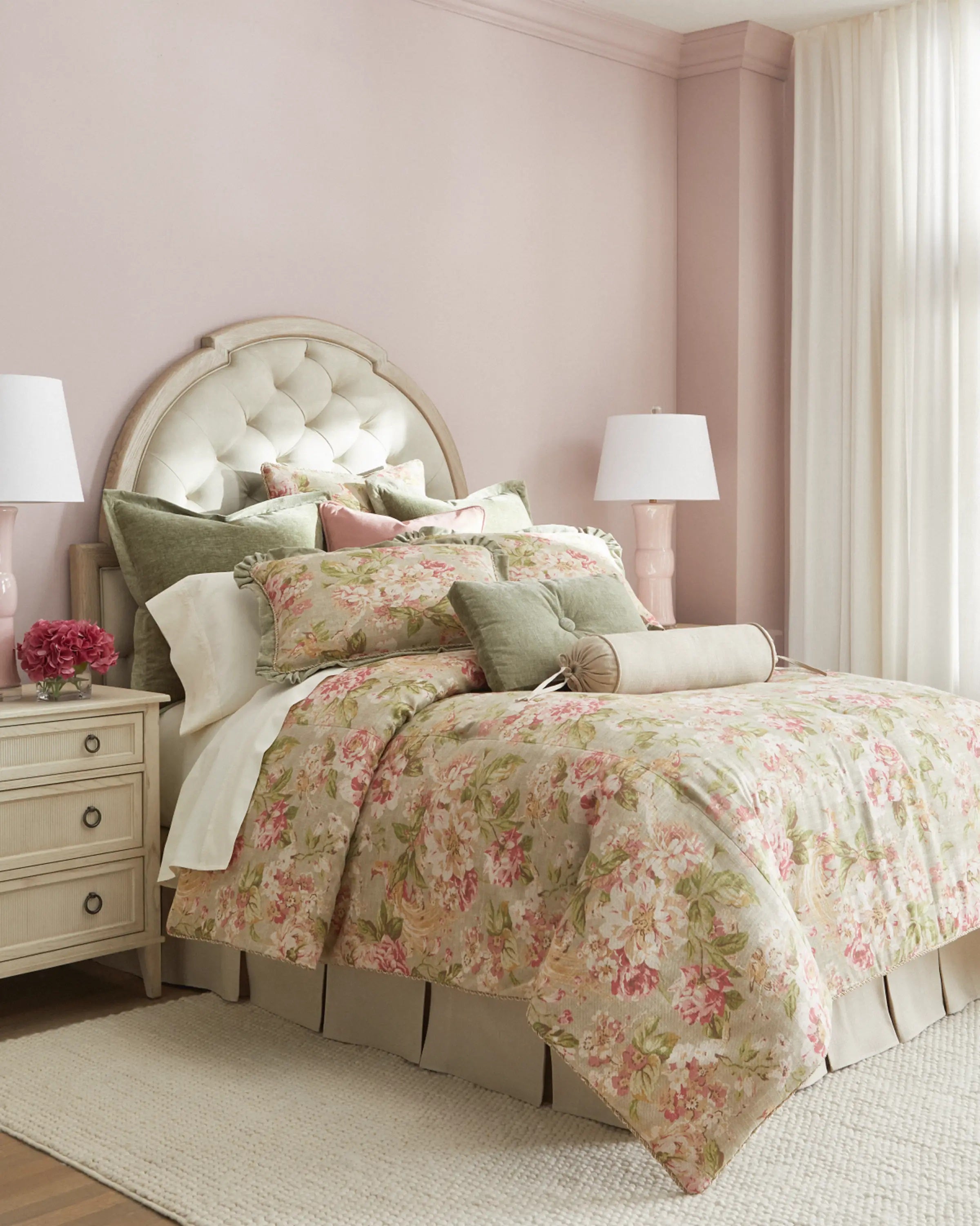 Hidden Pond Queen Box Pleat Bed Skirt