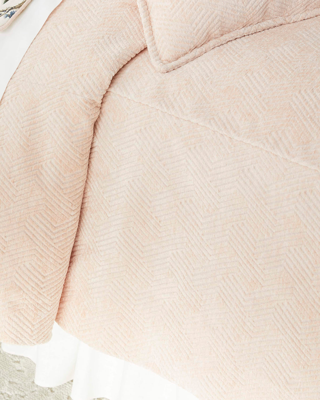 Queen Quilted Velvet Coverlet