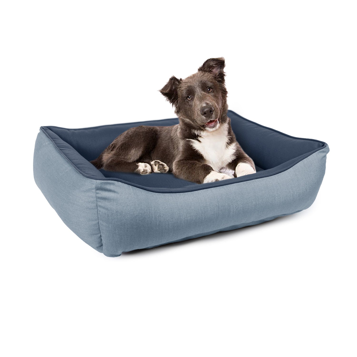 Sunbrella Reversible Indoor/Outdoor Cuddler Pet Bed