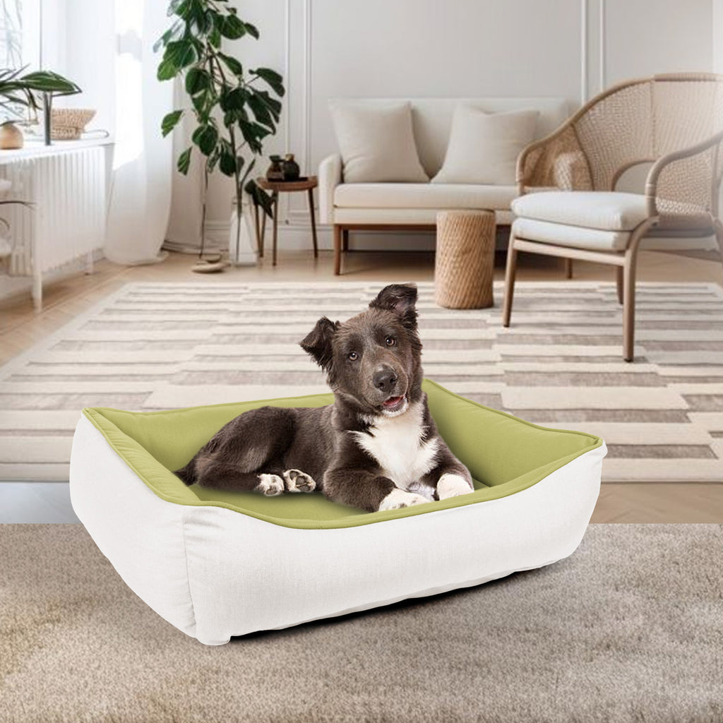 Sunbrella Reversible Indoor/Outdoor Cuddler Pet Bed