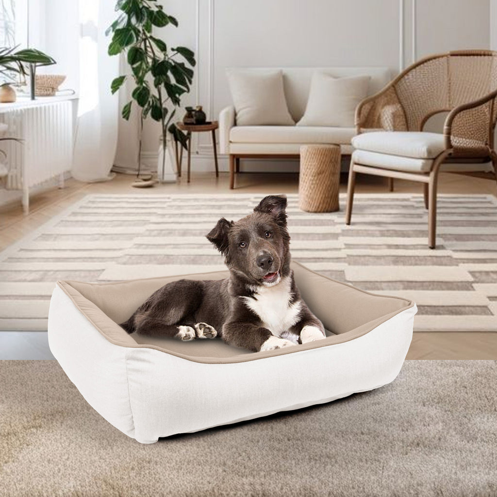 Sunbrella Reversible Indoor/Outdoor Cuddler Pet Bed