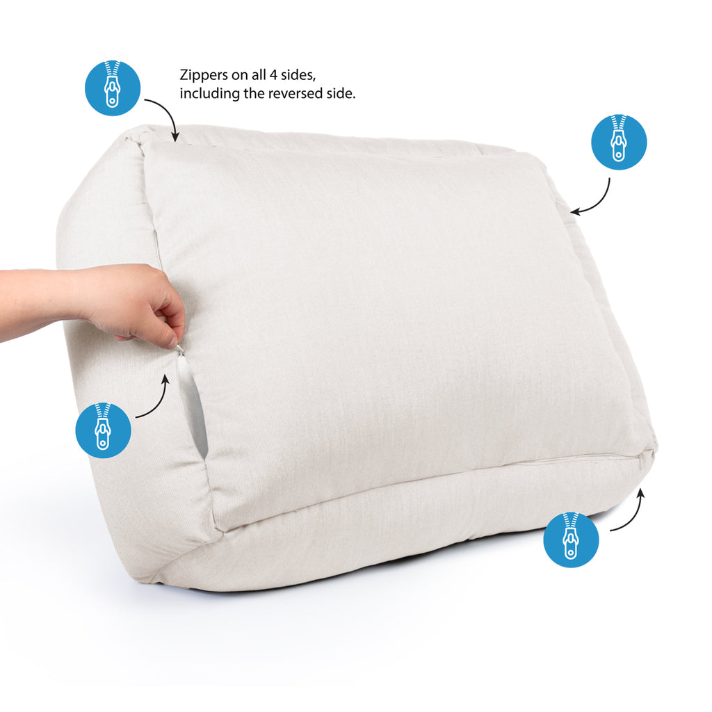 Sunbrella Reversible Indoor/Outdoor Cuddler Pet Bed