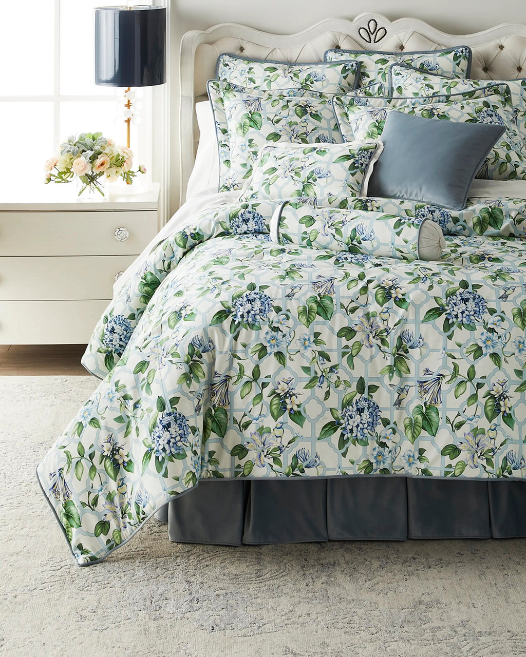 Treillage Boudoir Pillow