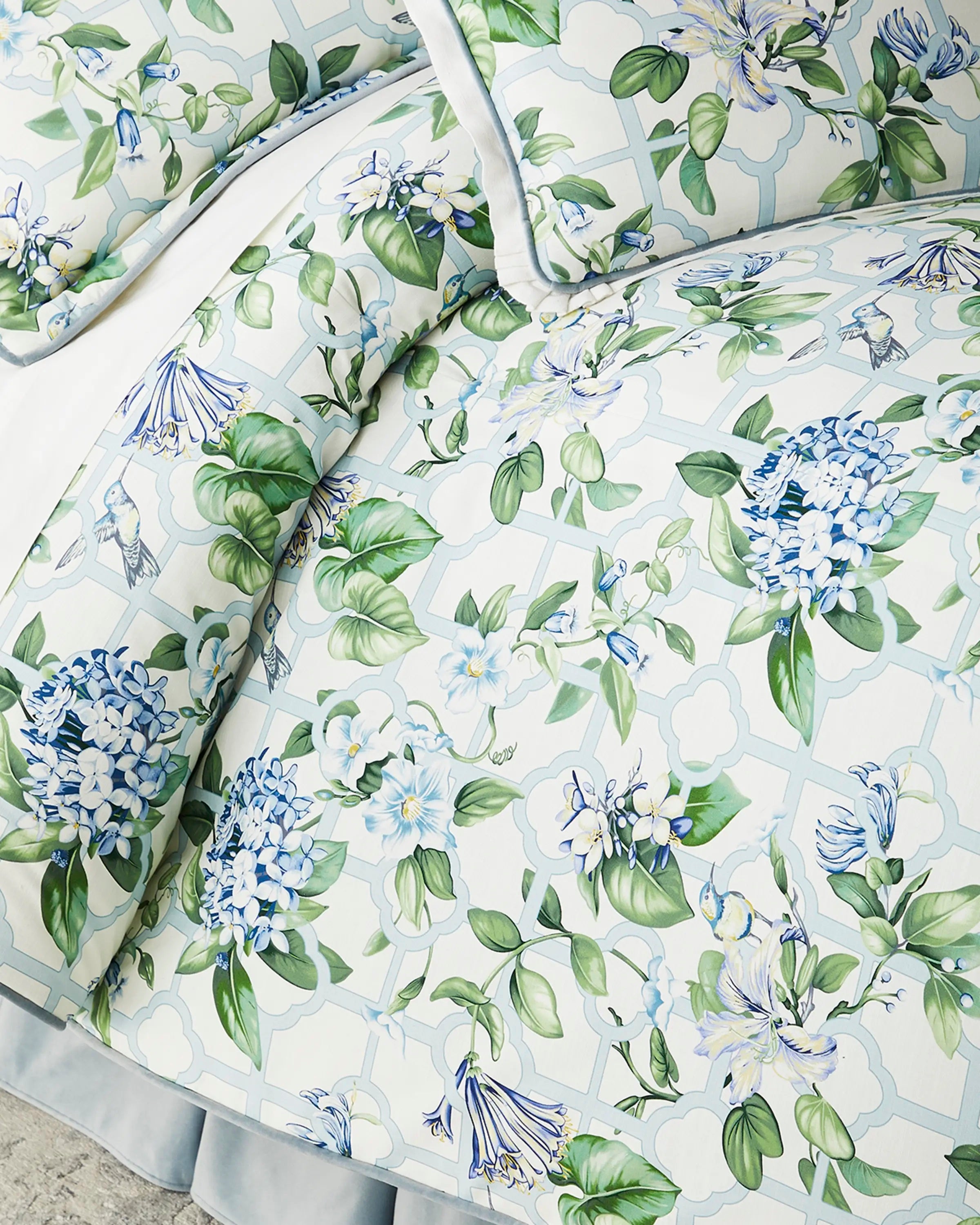 Treillage King 3 Piece Comforter Set