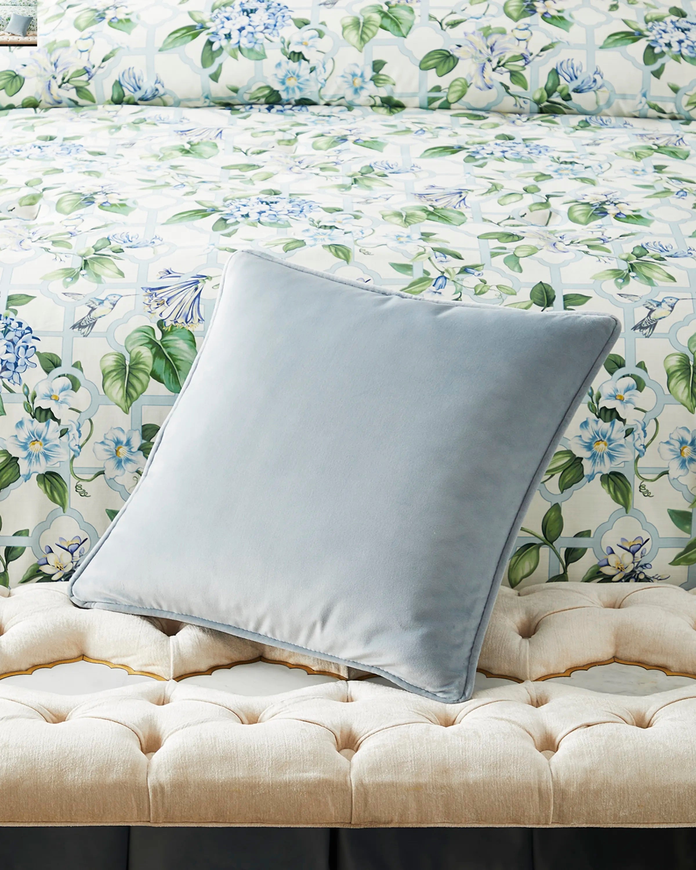 Treillage Velvet 20X20 Pillow