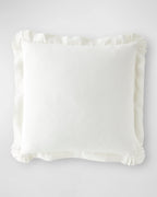 Tulip Embroidery Euro Sham