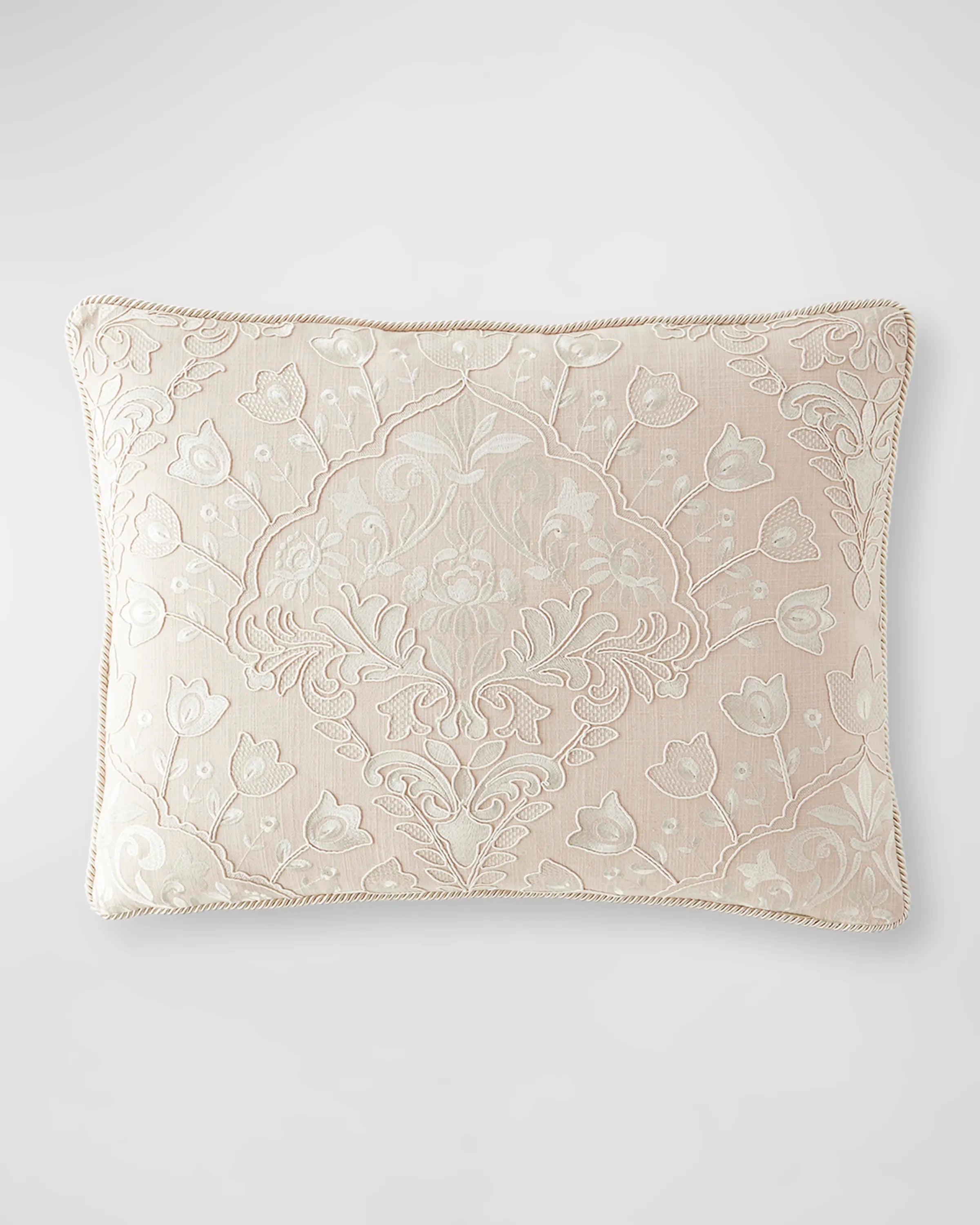 Tulip Embroidery King 3 Piece Duvet Set