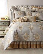 Valencia Banded King Bed Skirt