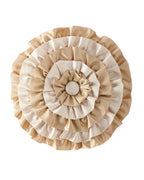 Valencia Ruffled Round Pillow
