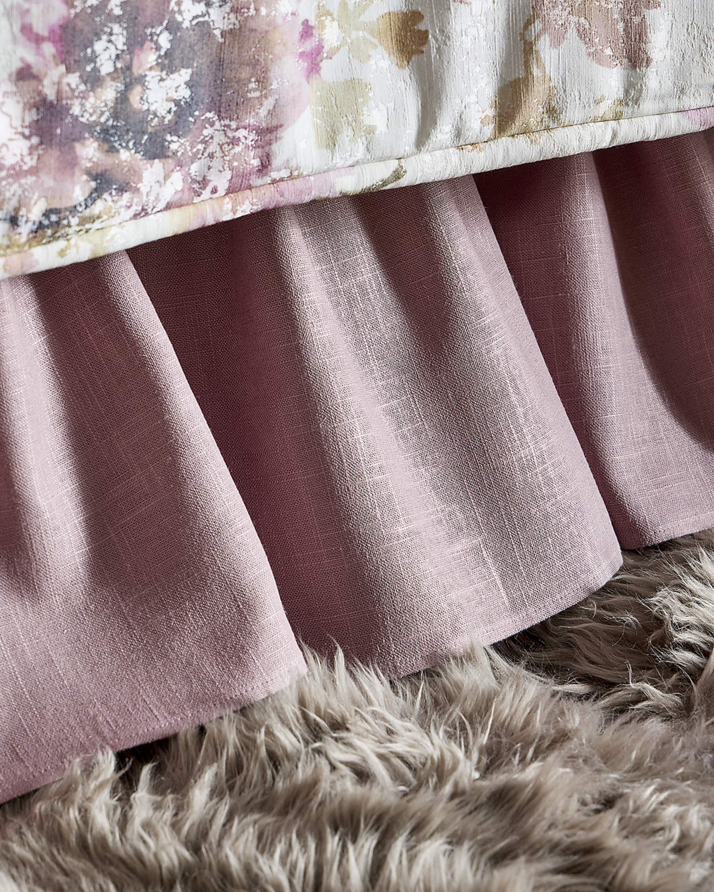 Willow King Ruffled Bed Skirt
