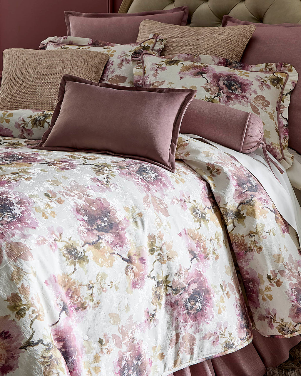 Willow King Ruffled Bed Skirt