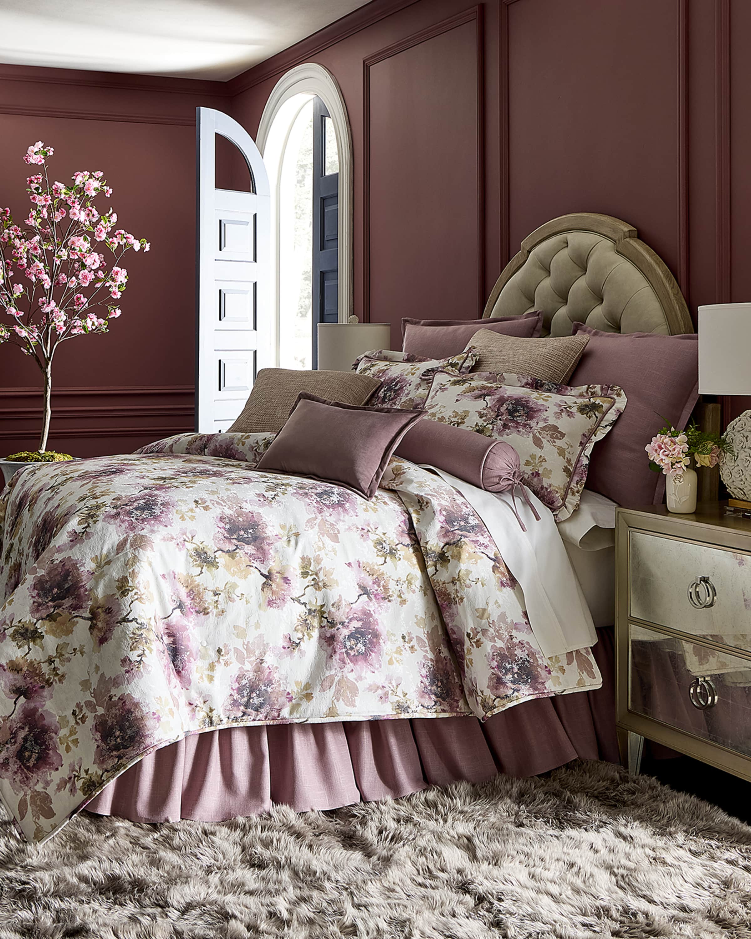 Willow King Ruffled Bed Skirt