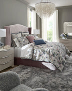 Wisteria Linen Boudoir Pillow