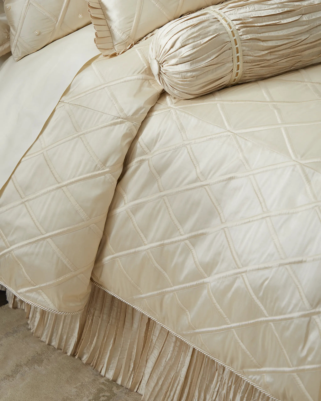 Catherines Palace Floral Embroidered Standard Sham