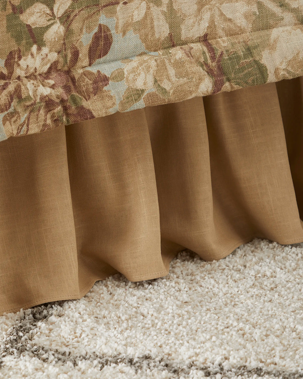 Eloise King Ruffled Bed Skirt